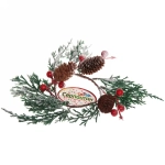 Венок хвойный новогодний «Рождественское волшебство» , 28 см
