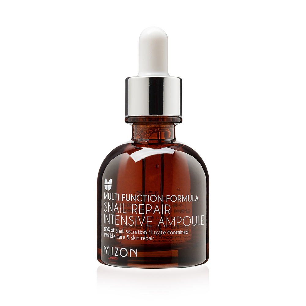 Сыворотка для лица с муцином улитки интенсивная восстанавливающая Mizon Snail Repair Intensive Ampoule 30мл.