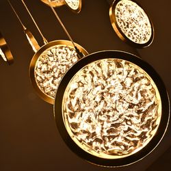 Дизайнерская Подвесная Люстра Луна Lighting Collection D70 By Imperiumloft