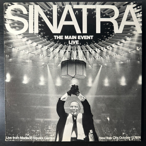 Sinatra ‎– The Main Event (Live) Франция 1974г.