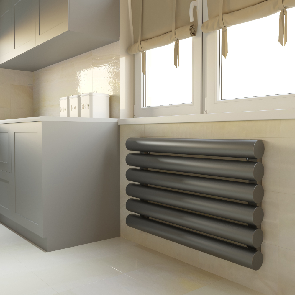 Горизонтальные дизайн-радиаторы R89 1500мм с боковым подключением