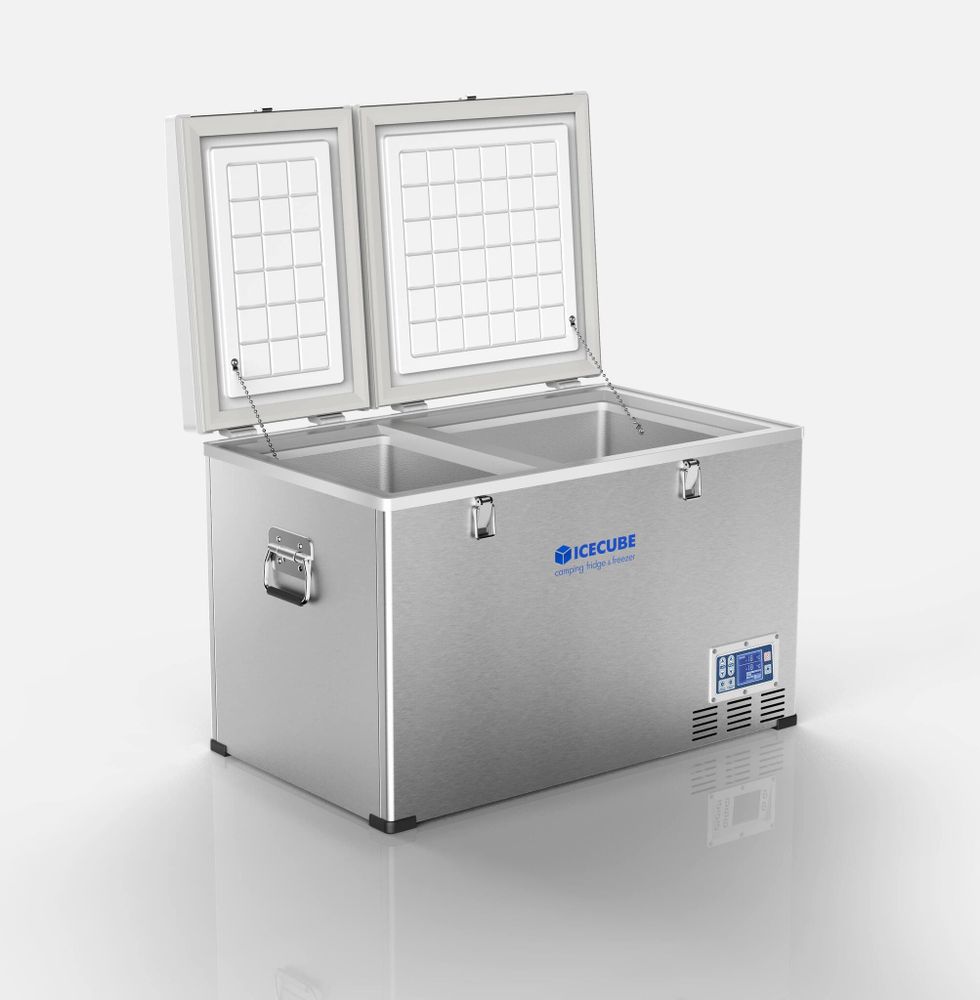 Компрессорный автохолодильник ICE CUBE IC100