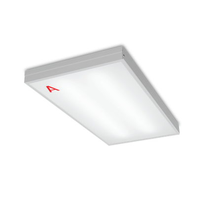 Светильник WOLTA PRO ОФИС ДВО01-18-241-6К с БАП EM1 18Вт 6500К IP40 Матовый 2050лм 595х295х40мм 1/4