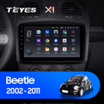 Teyes X1 9"для Volkswagen Beetle A4 2002-2011