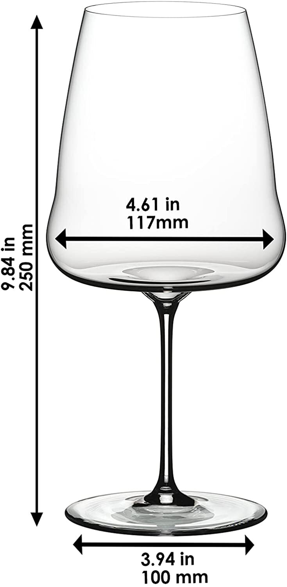 Набор из 4-х бокалов для красного вина Cabernet Sauvignon 1002 мл Winewings Riedel