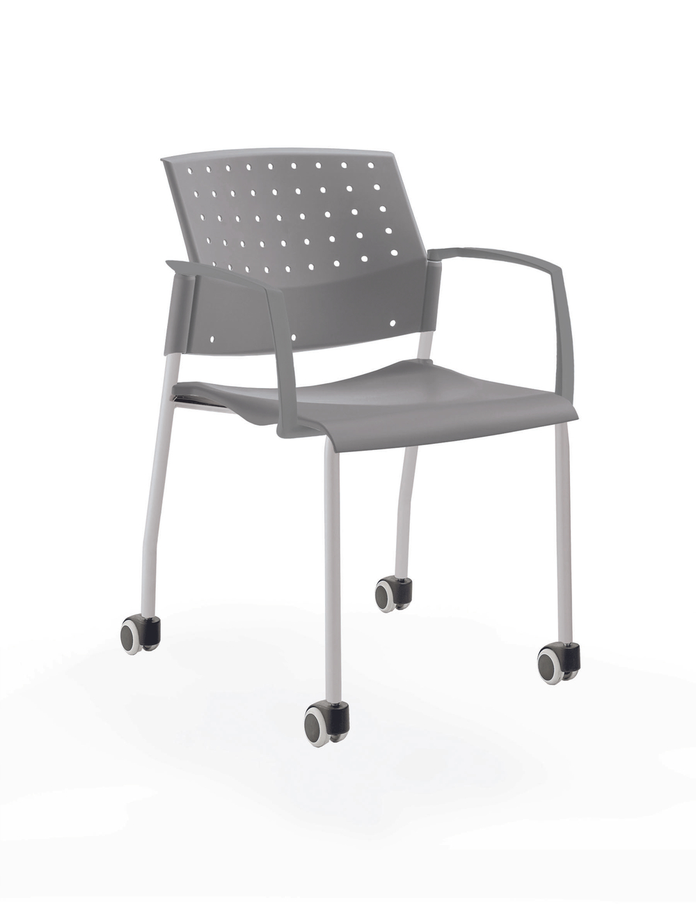 Movie стул на 4 ногах и колесах