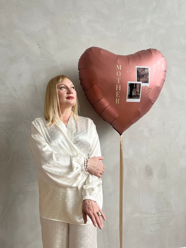 Воздушные шары №5876 Сердце гигант с фото