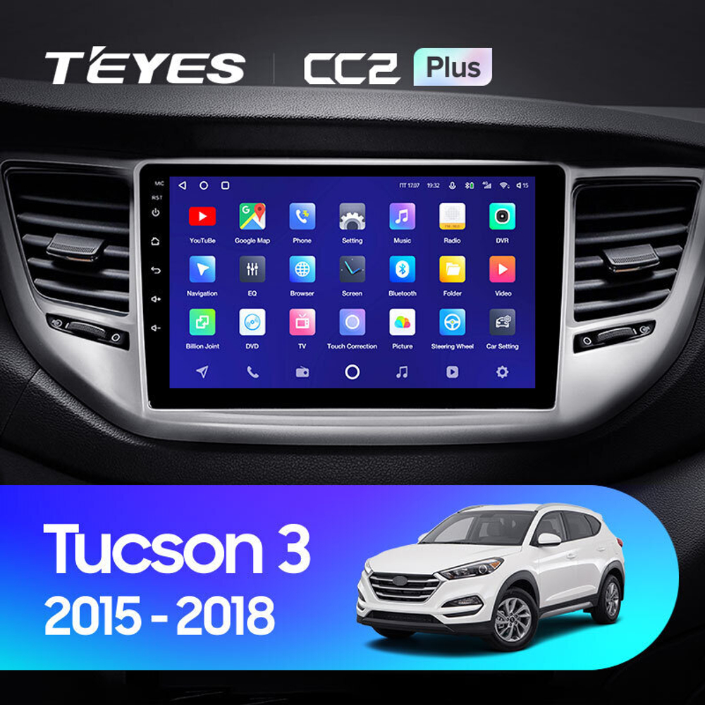 Teyes CC2 Plus 9" для Hyundai Tucson 2015-2018