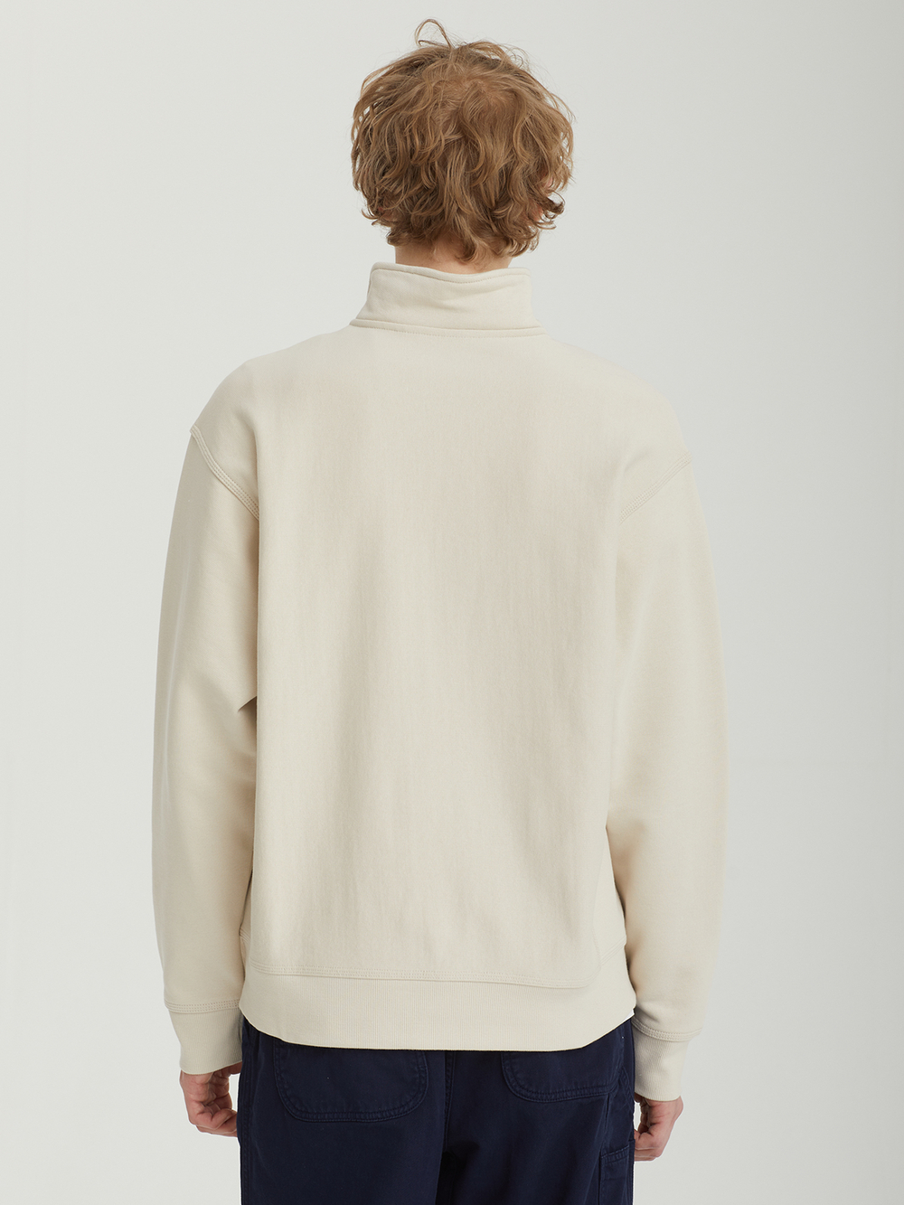 Мужская Толстовка Half Zip American Script