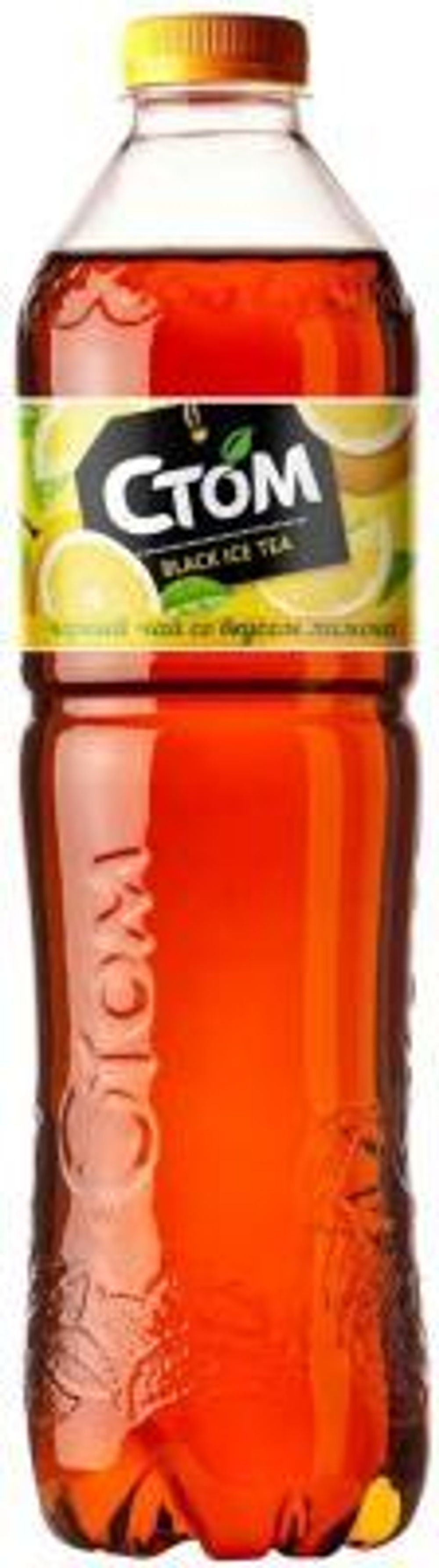 Черный чай "СТОМ" лимон 1,5л