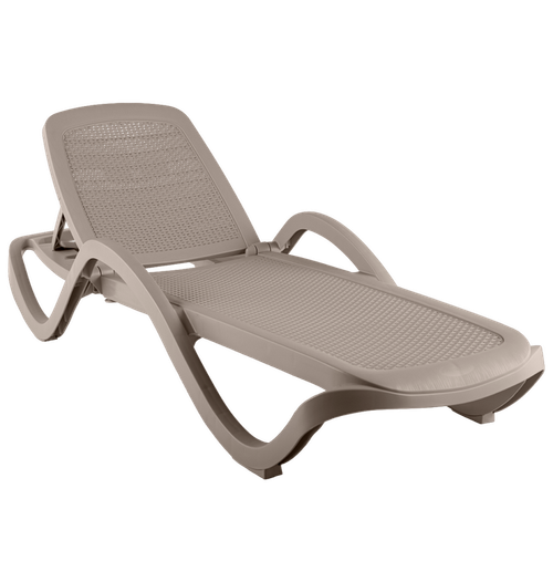 Шезлонг Capri плетёный