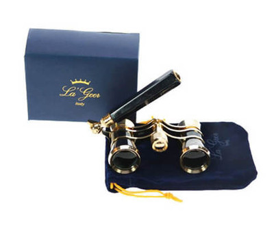 Бинокль театральный La Geer 3x25 (098712), черный лорнет