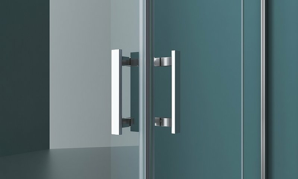 Душевой уголок BelBagno Kraft 120х80 KRAFT-AH-22-120/80-C-Cr-L профиль Хром стекло прозрачное