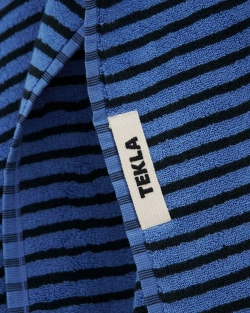 TEKLA МАХРОВОЕ ПОЛОТЕНЦЕ, СИНИЙ/ЧЕРНЫЙ