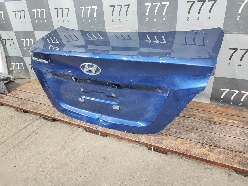 Крышка багажника Hyundai Solaris 1 (RB) 10-17 Б/У Оригинал 692004L000