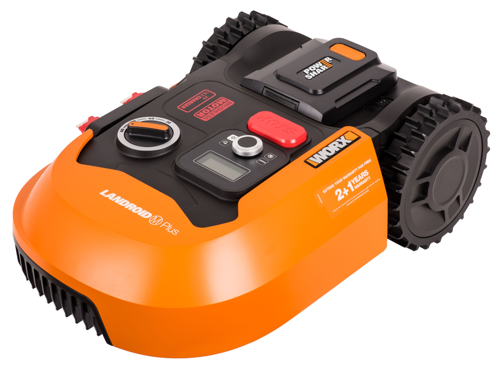 Роботизированная газонокосилка WORX WR165E Landroid M500 Plus