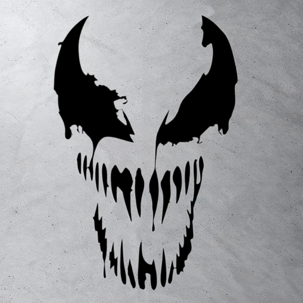 Виниловая наклейка на авто "Веном"