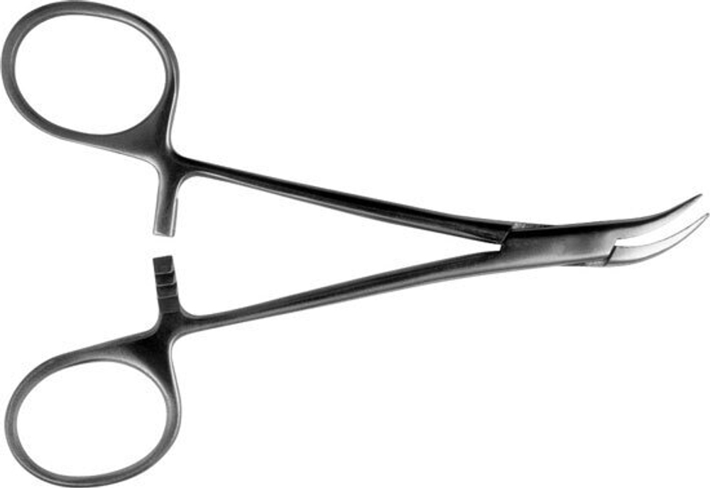 ТМ- З-17-2 Зажим к/о нейрохирургический изогнутый, повыш. стойк., 145 мм (НОВОЕ ИСПОЛНЕНИЕ)