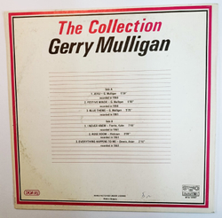 Gerry Mulligan The Collection ( Bulgaria 1990)