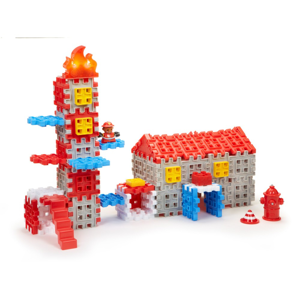 Little Tikes - Klocki Waffle - Набор Пожарная Станция 643149