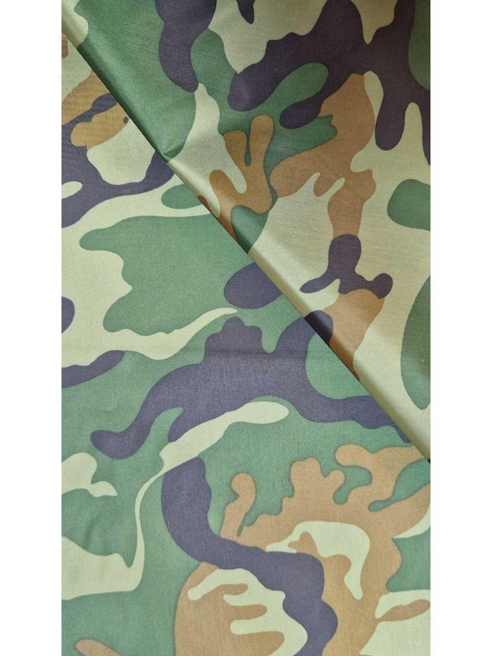 Ткань курточная Prival Oxford 210D PU 1000, 120г/м2, 1.5х10м, принт камуфляж НАТО