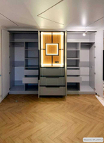 Шкаф с подсветкой на заказ