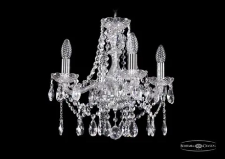 Подвесная люстра Bohemia Ivele 1413/4/141/Ni