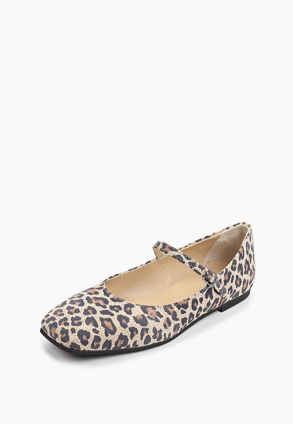 Туфли // Mary Jane // Leopard // Suede