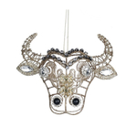 Игрушка Бычок счастья в кристаллах