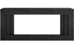 Каминокомплект Line 42 Dark Grey (Разборный) - Темный серый с очагом Vision 42 LED