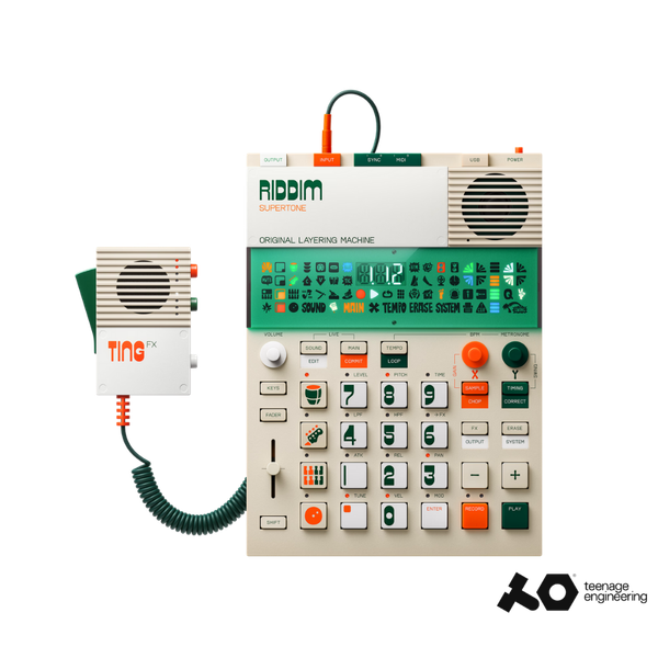 Teenage Engineering EP-40 Riddim Supertone + EP-2350 Ting Bundle