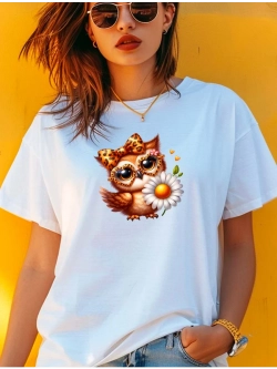 Футболка с совой