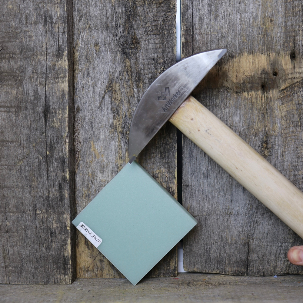 Смальта светло - зеленого цвета в кирпичиках купить с доставкой по всей России.