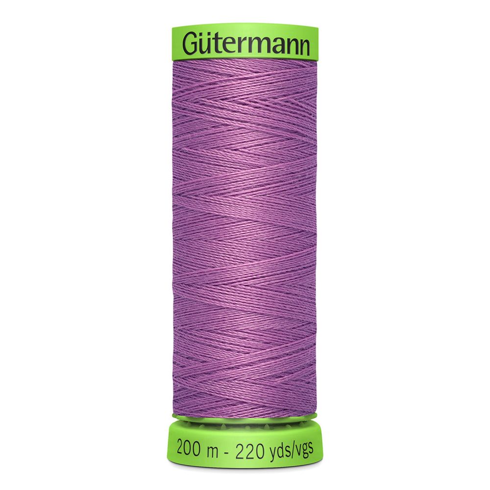 Нитки для тонких тканей Gutermann Extra Fine 150 (200 метров), 5 кат. | 716 сиренево-розовый