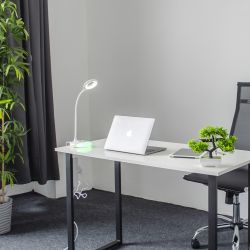 TLD-535 White-LED-250Lm-5500K-Dimmer Светильник настольный с ночником RGB. 4W. Встроенный аккумулятор 1800mAh. Сенсорный выключатель. Белый. TM Uniel.