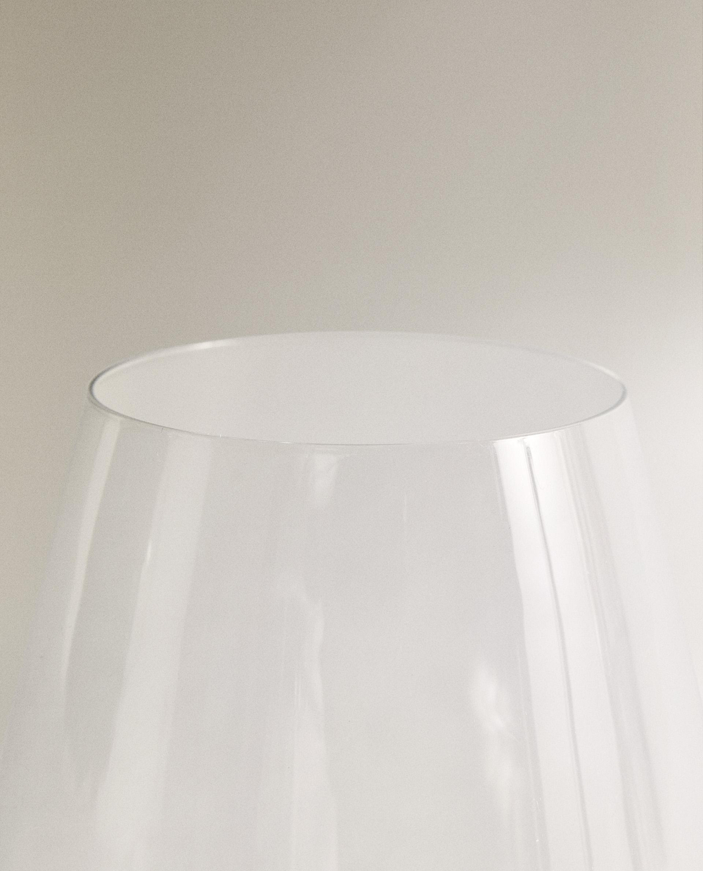 Zara Home стакан из стекла, цвет прозрачный, 12 см · 0246/401