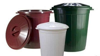 Бак для пищевых продуктов 45 литров с крышкой