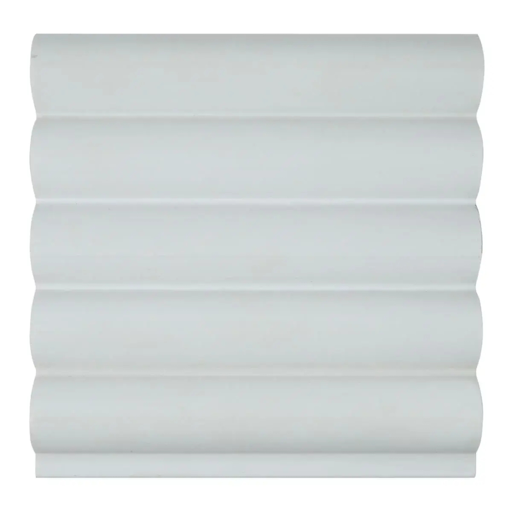 Панель вспененный полистирол 3D RAIL EAST Бриз Белая 120х2700 мм