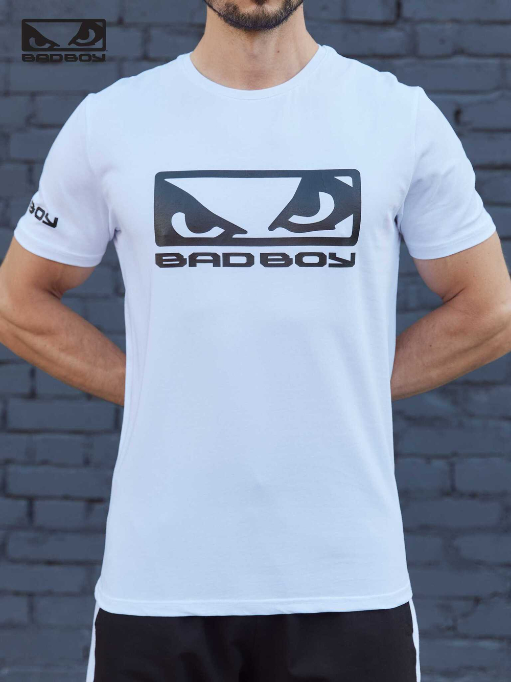 Футболка Bad Boy Energy Logo T-shirt белая