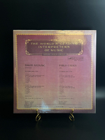 LP Пабло Казальс - виолончель. Из Сокровищницы Мирового Исполнительского Искусства. Виниловая пластинка 12 дюймов. Мелодия СССР 1981 год.