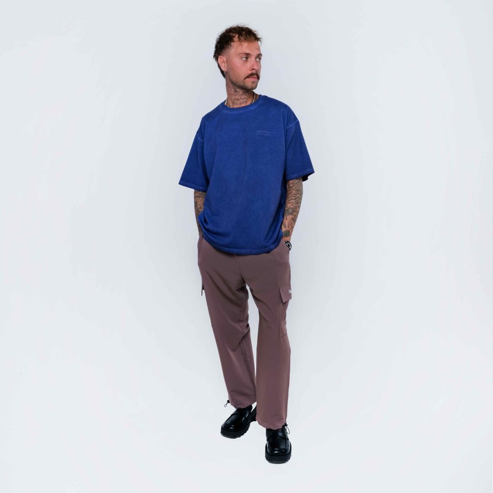 Футболка OG Logo Monochrome синяя