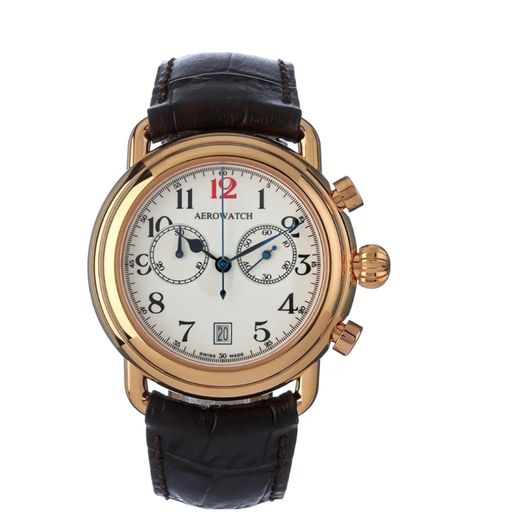 Aerowatch 1942 Chrono Quartz A 83926 RO04