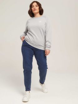 Джинсы на резинке больших размеров