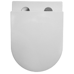 Унитаз подвесной PRO 370х490х360 безободковый, в комплекте с сидением микролифт (PRO-0001)