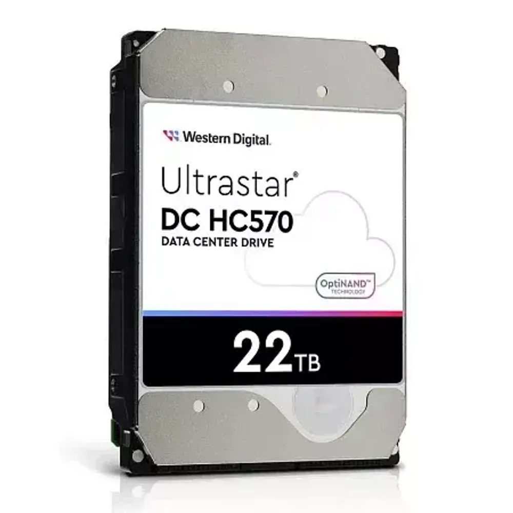 HDD Server WD/HGST ULTRASTAR DC HC570 (3.5’’, 22TB, 512MB, 7200 RPM, SATA 6Gb/s, 512E SE NP3), SKU: 0F48155