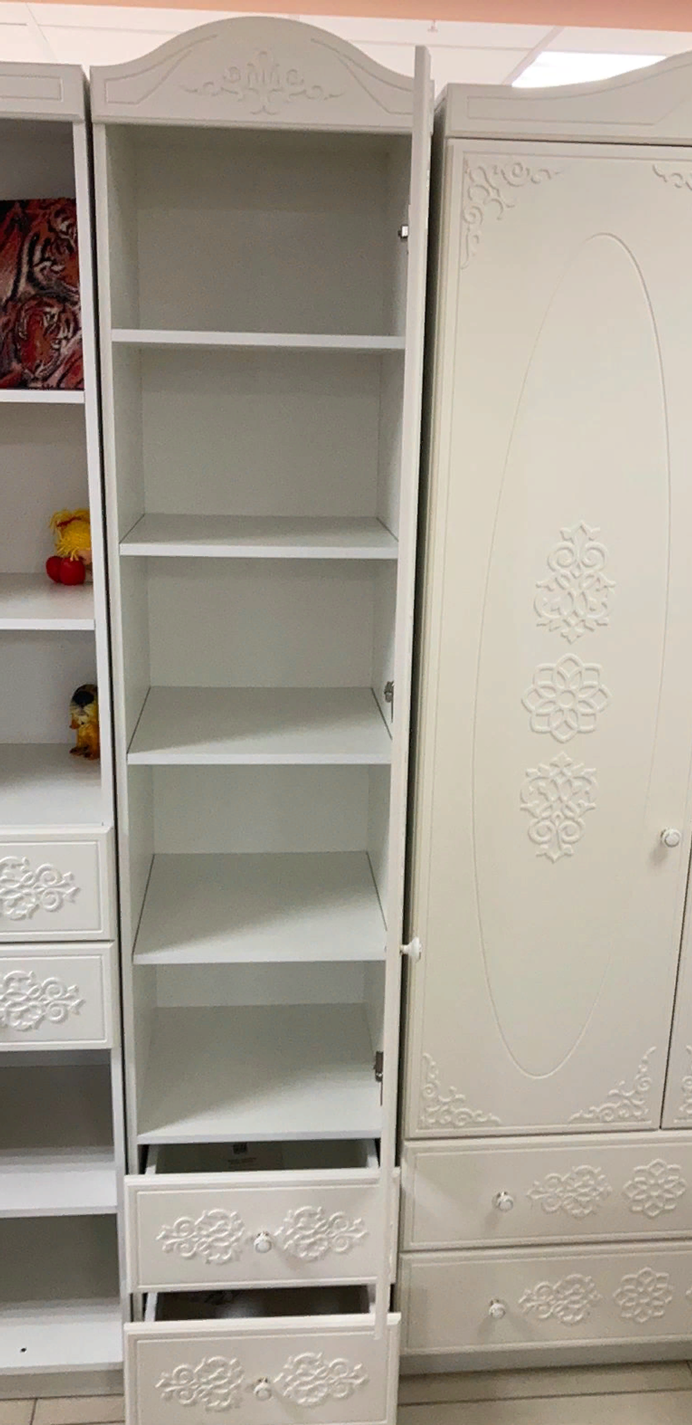 Стеллаж ШД 450.1 KI-KI Белый