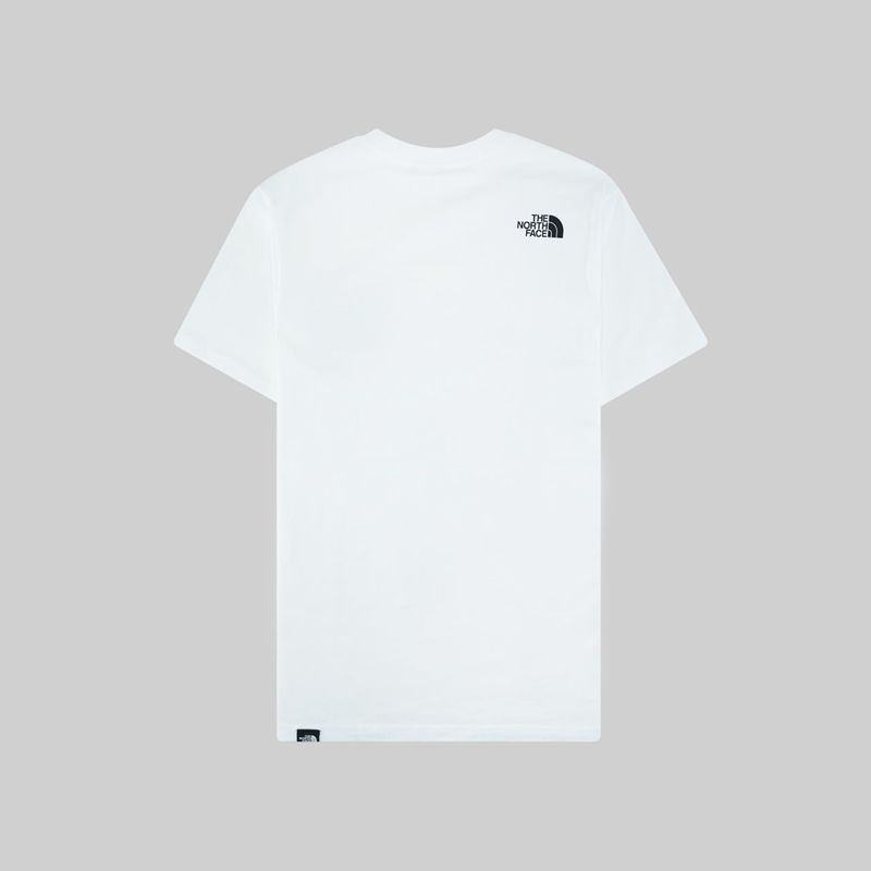 Футболка мужская The North Face Fine TNF White/TNF Black артикул:T0CEQ5LA9 - купить в магазине Дайс