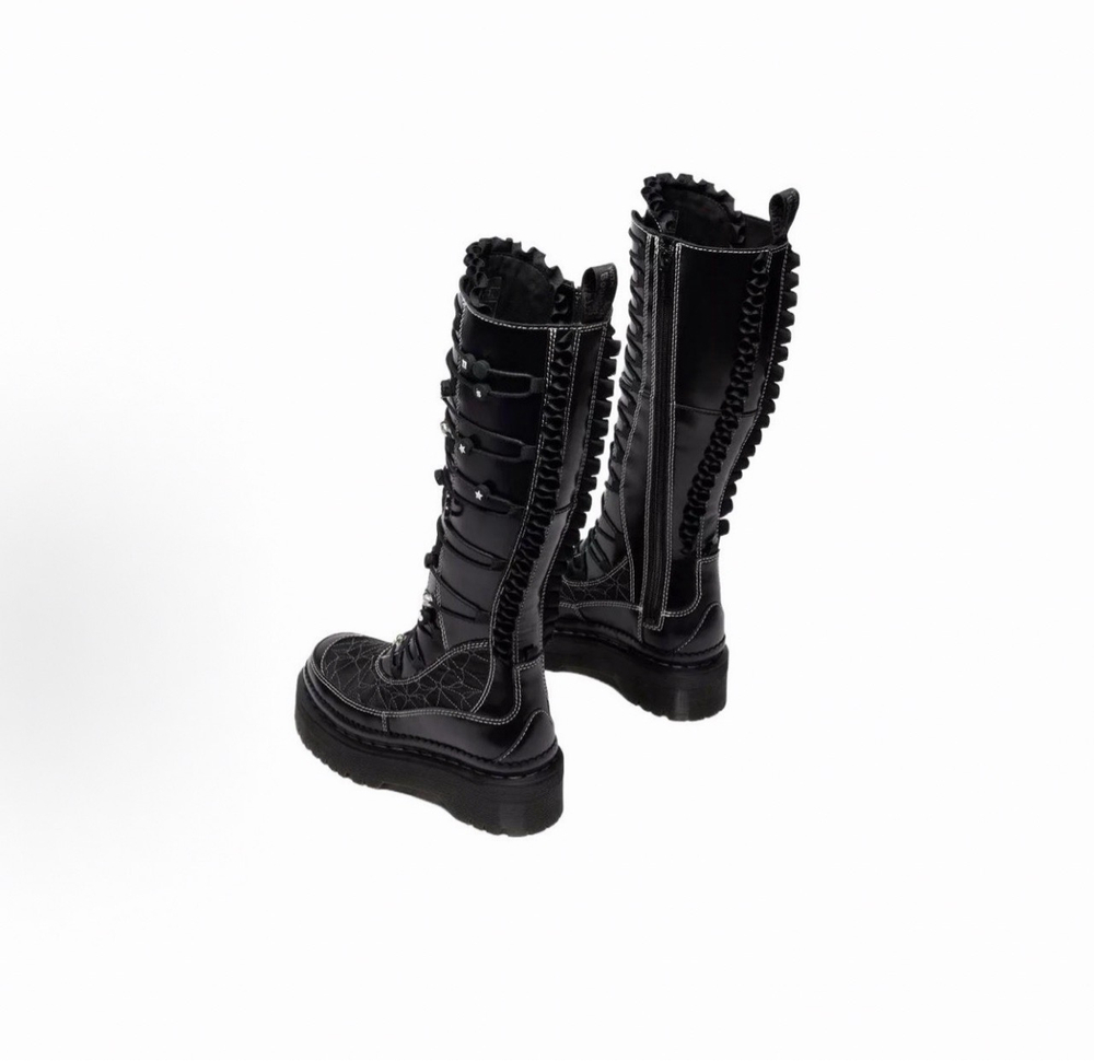 Ботинки Dr. Martens XTRM Frill Platform Leather Boots