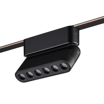 Трековый смарт-светильник для низковольтного шинопровода с двумя режимами работы LED 6W 3000К-6000К 359464 чёрный Easy Novotech