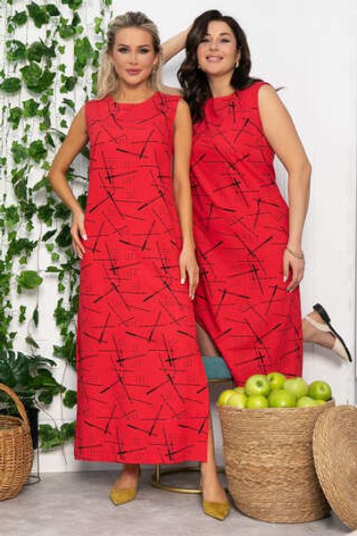 Платье Дария (красное) П13479-1М LT Collection